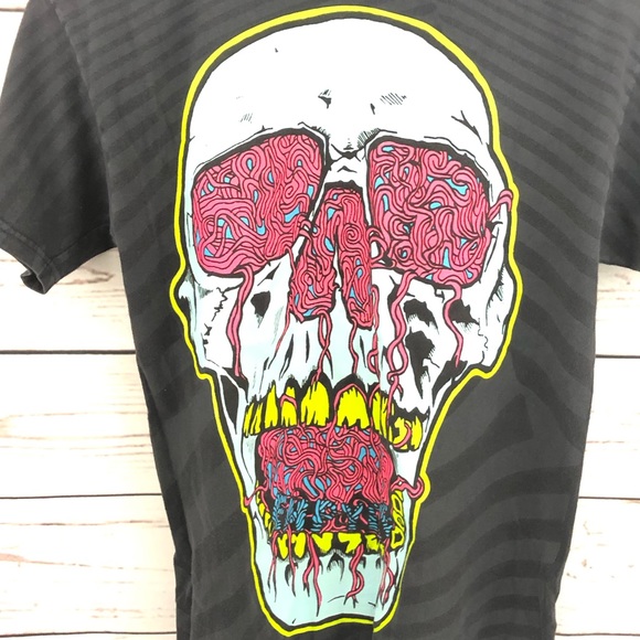 ❌🚫SOLD🚫❌Men’s “Melted Brain” t-shirt - Picture 2 of 3